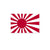 STICKER, JAPAN FLAG (SKU: 3203)