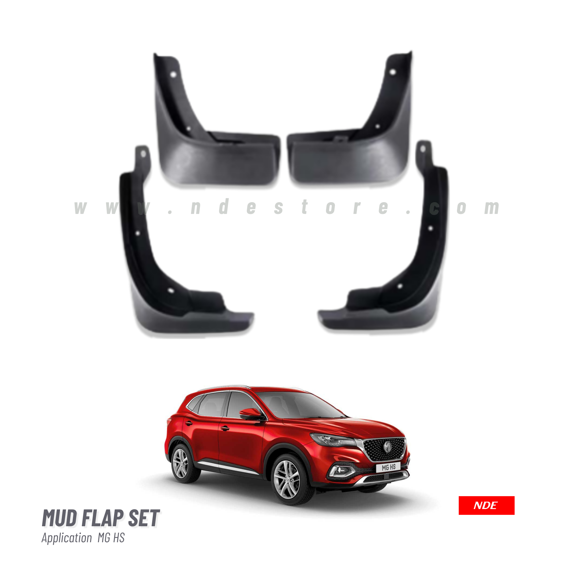MUD FLAP SET FOR MG HS