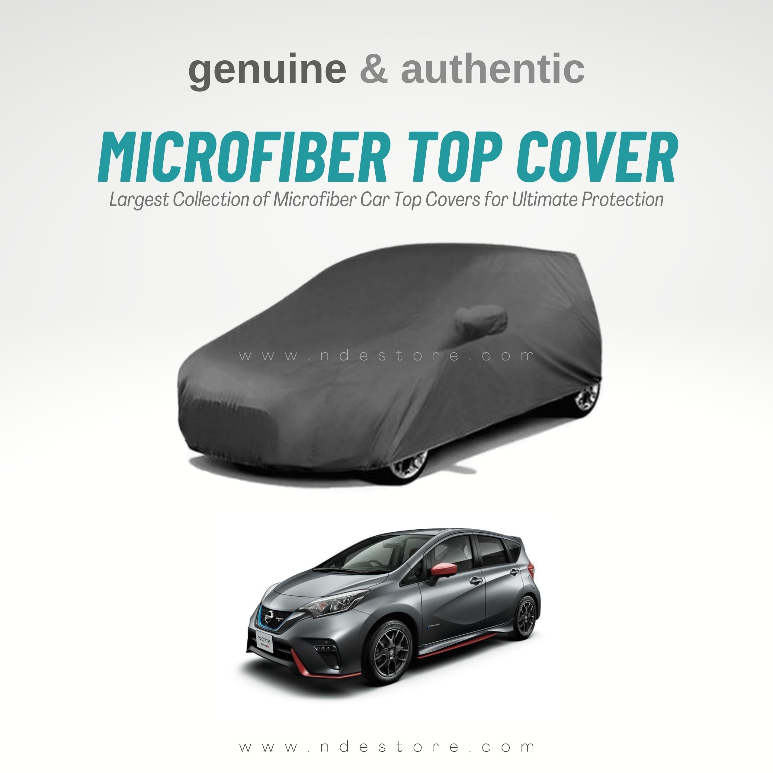 TOP COVER MICROFIBER FOR NISSAN NOTE E POWER - NDE STORE