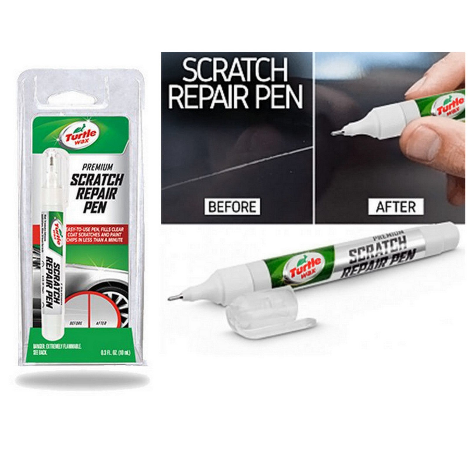 Turtle Wax Scratch Repair & Renew 2 x 207ml Scratch remover