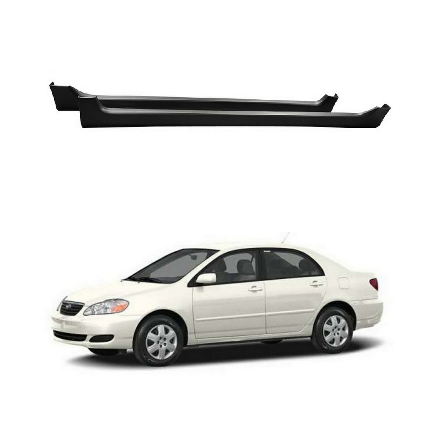 SIDE SKIRT, LOWER DOOR PANNEL BODY KIT ACCESSORIES FOR TOYOTA COROLLA