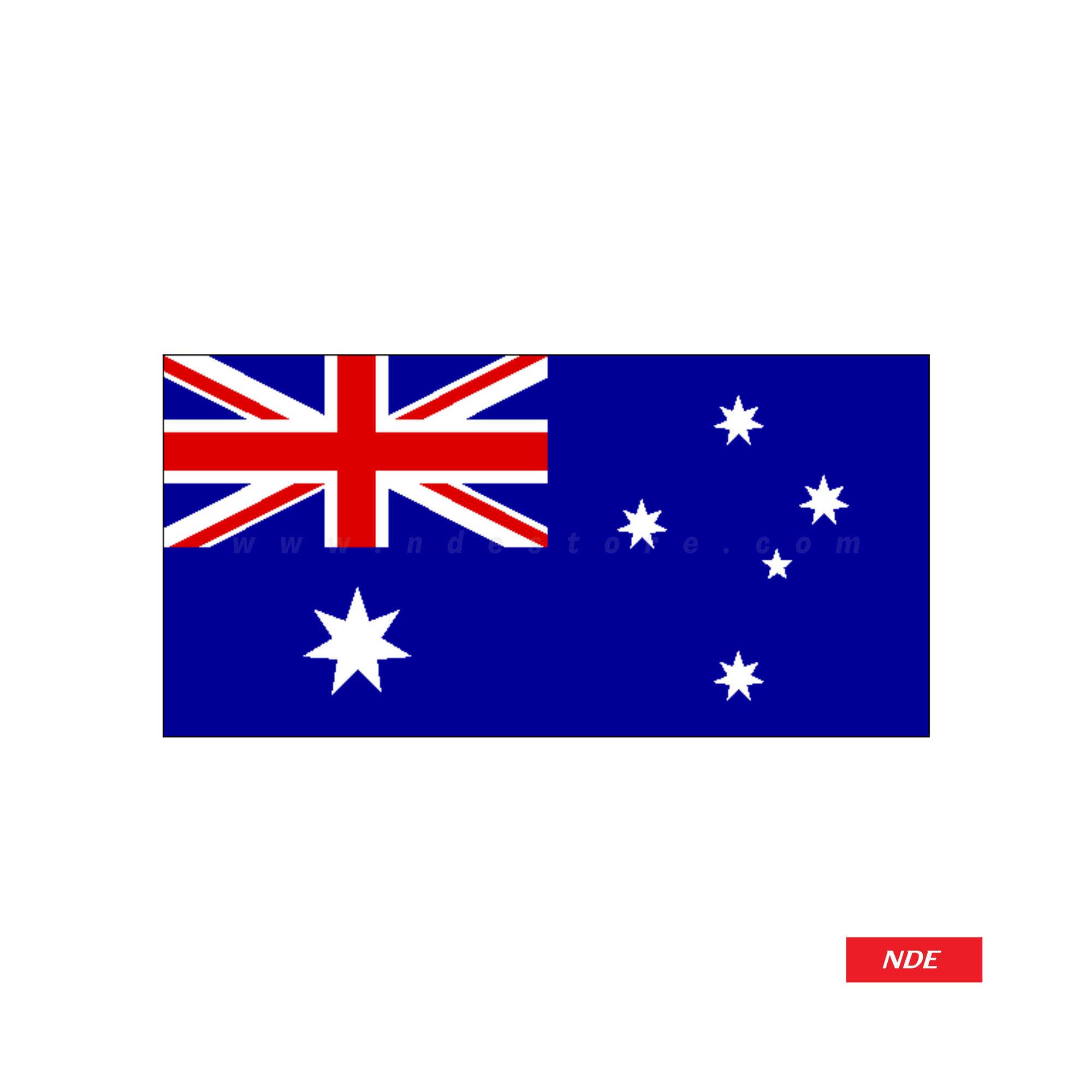 STICKER, AUSTRALIA FLAG  (SKU: 3203)