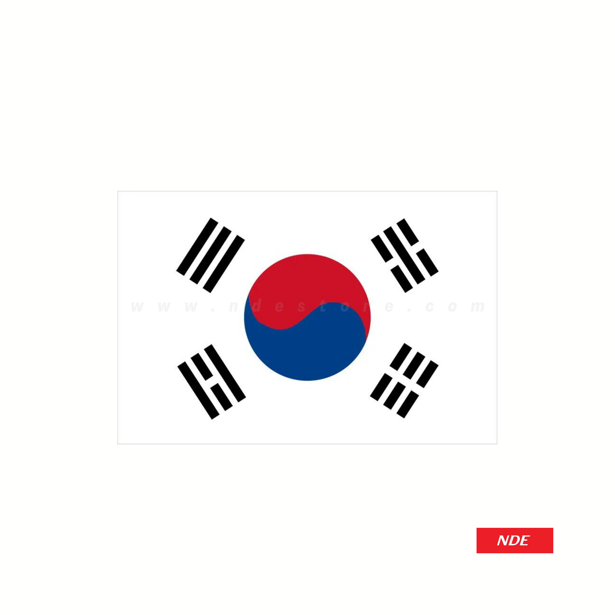 STICKER, KOREA FLAG (SKU: 3205)