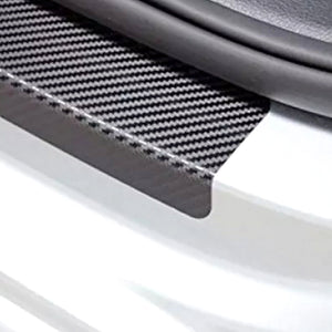 DOOR SILL AREA PROTECTION CARBON FIBER STICKER FOR MITSUBISHI