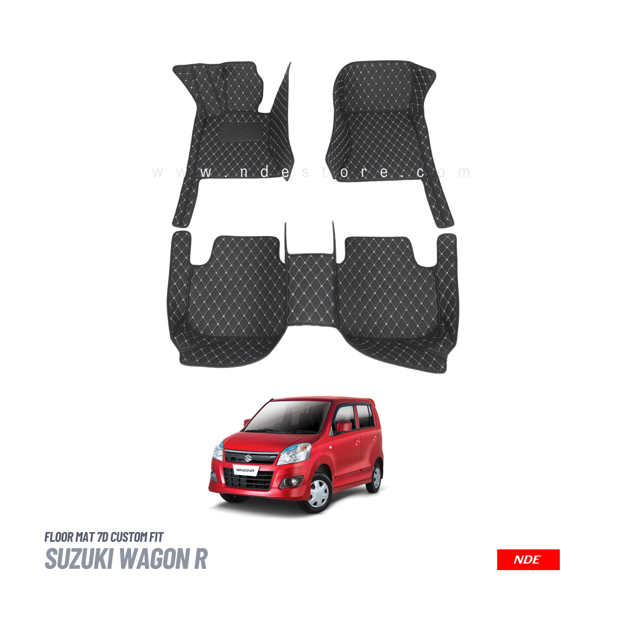 FLOOR MAT 7D STYLE FOR WAGON R