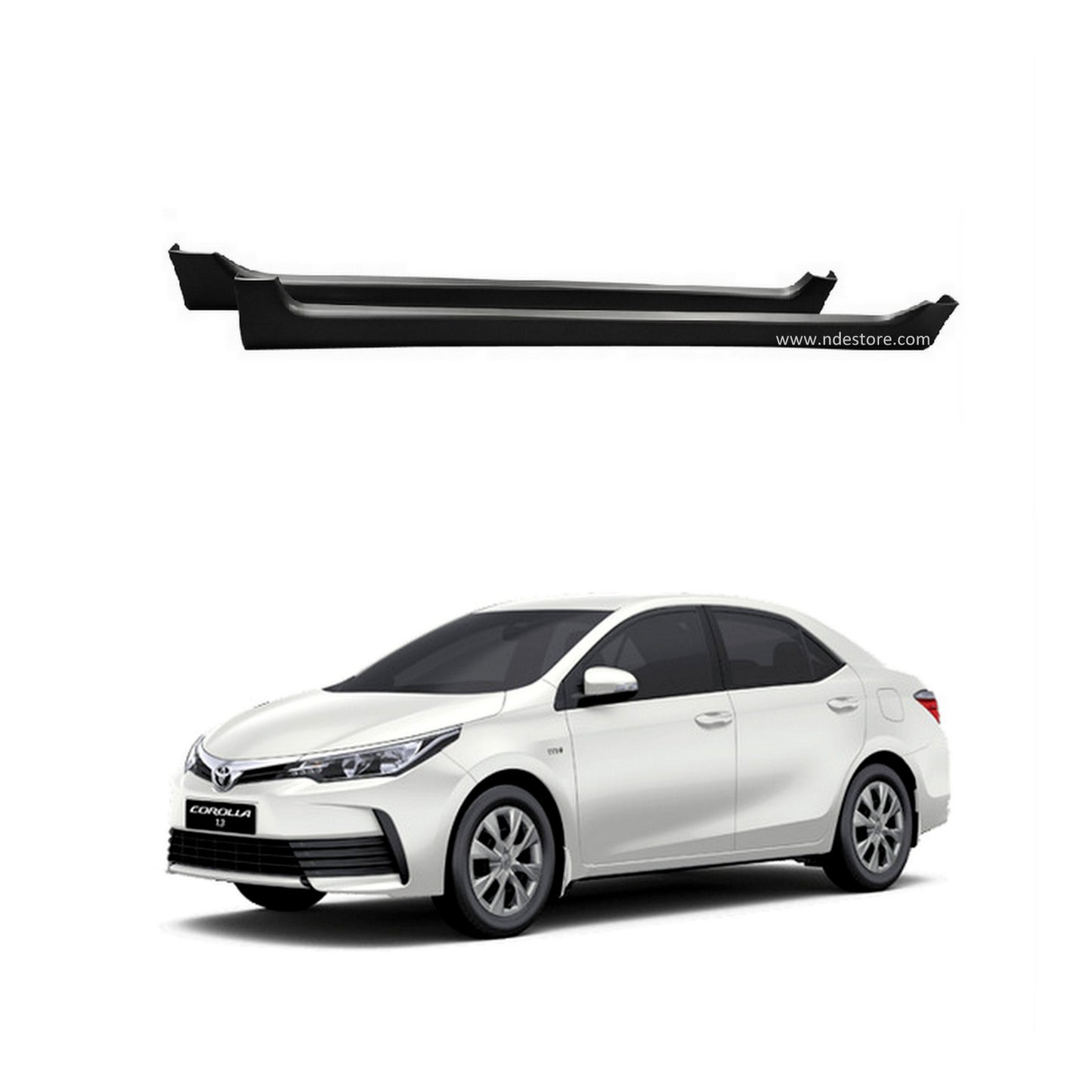 SIDE SKIRT, LOWER DOOR PANNEL BODY KIT ACCESSORIES FOR TOYOTA COROLLA