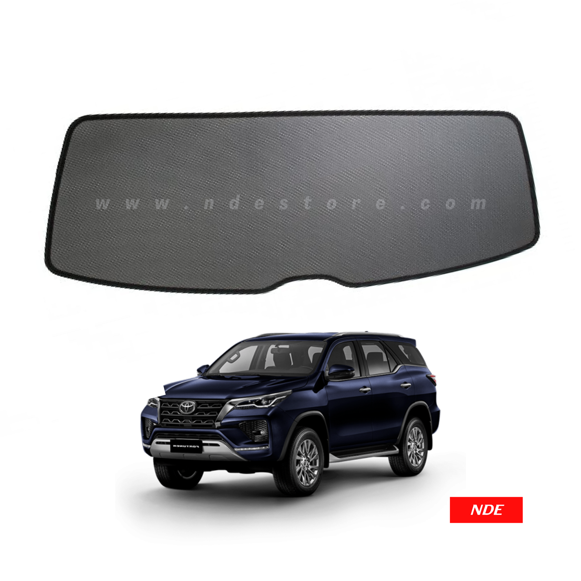 SUN SHADE REAR WINDSHIELD VIEW SCREEN FOR TOYOTA FORTUNER