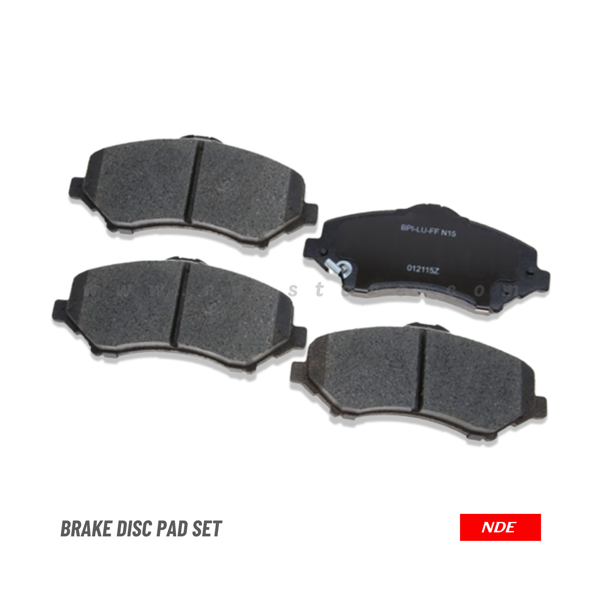 BRAKE, DISC PAD FRONT FOR TOYOTA COROLLA (2008-2020)