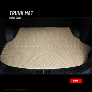 TRUNK FLOOR MAT 7D STYLE FOR PROTON X70