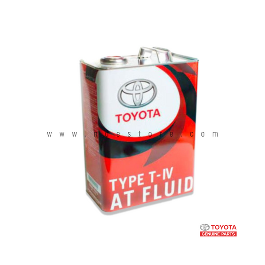 TRANSMISSION FLUID AT FLUID T-IV (TYPE 4) 4L. - TOYOTA MOTOR OIL