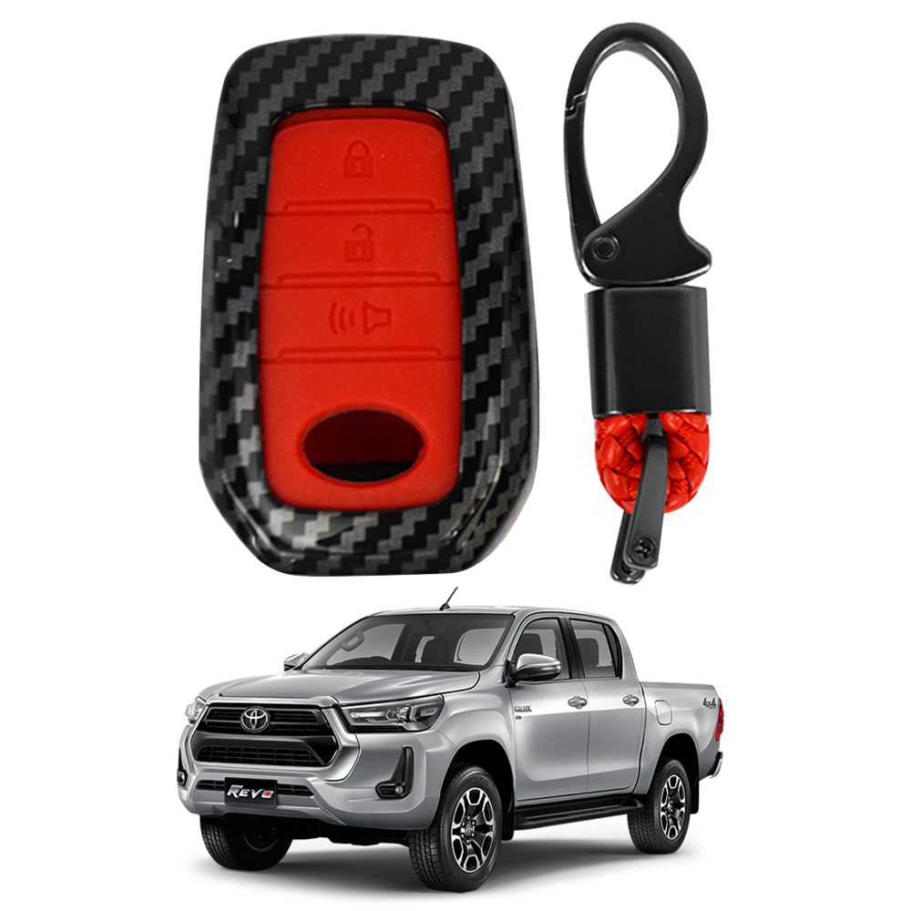 KEY COVER PREMIUM QUALITY FOR TOYOTA HILUX (2016-2021)